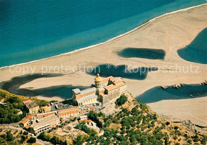 73740349 Tindari Sicilia IT Veduta aerea del colle con il Santuario