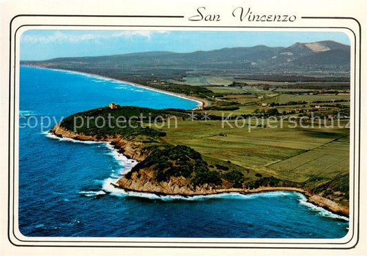 73742569 San Vincenzo Toscana Litorale Baratti Fliegeraufnahme