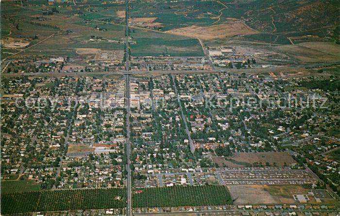 73743546 Corona California Aerial view of the Circle City