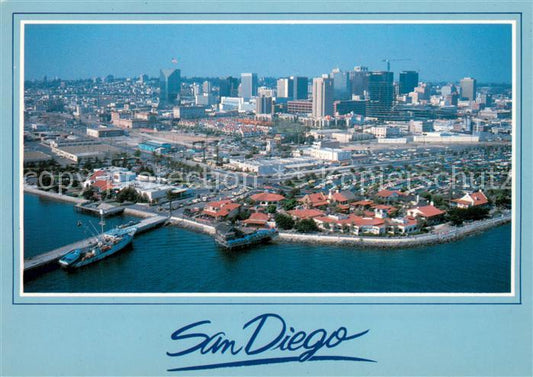 73744602 San Diego Californie Waterfront et vue aérienne du noyau central