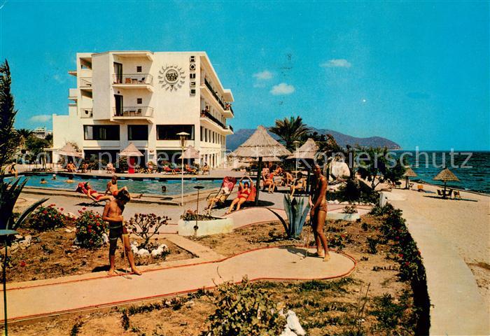 73743862 Cala Millor Mallorca Hotel Gran Sol Pool Minigolf