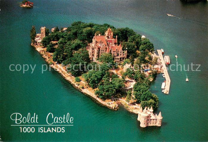 73743880 Heart Island New York Chateau Boldt Castle Air view