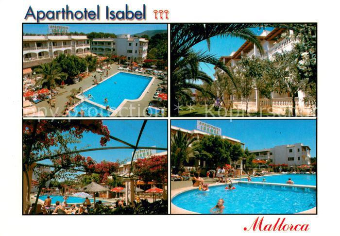 73741843 Cala Bona Mallorca ES Aparthotel Isabel Port Roig Pools Garten