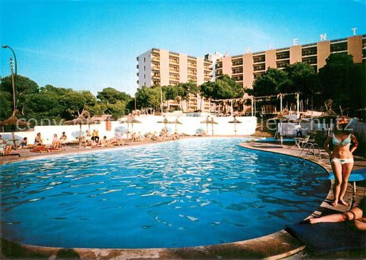 73741908 El Arenal Mallorca ES Hotel Orient Vista del Hotel y piscine