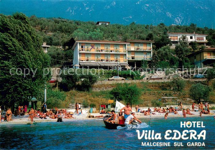 73752646 Malcesine Lago di Garda Hotel Villa Edera Strand