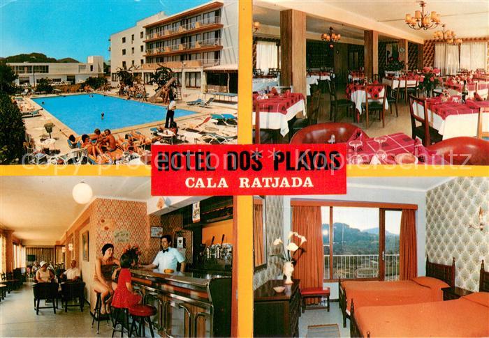 73752351 Cala Ratjada Mallorca Hotel dos Playas Pool Bar Gastraum Zimmer