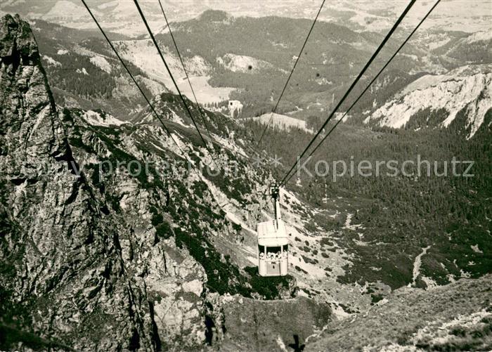 73754419 Tatry Vysoke Gebirge Kolejka na Kasprowy Wierch