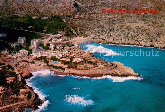 73754431 Cala San Vicente Mallorca Fliegeraufnahme