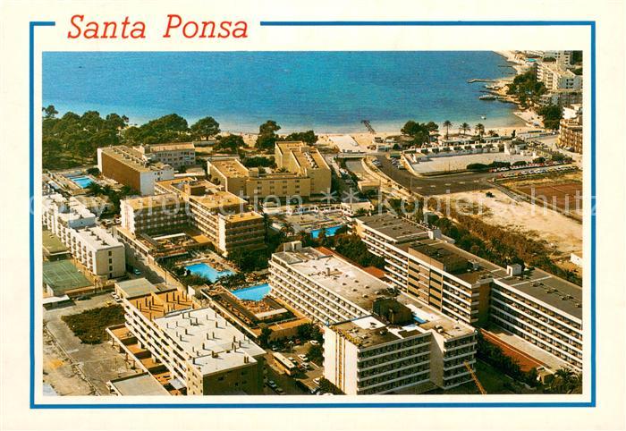 73754720 Santa Ponsa Mallorca Islas Baleares Fliegeraufnahme