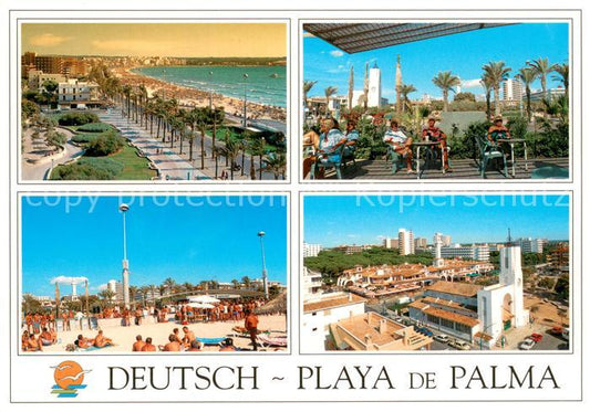 73755306 Playa de Palma Mallorca Promenade Strandpartien