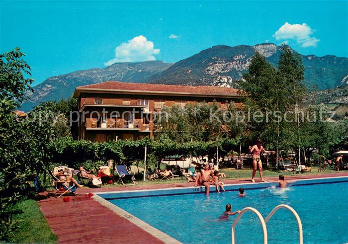 73755311 Torbole Lago di Garda Pensione Villa Franca Schwimmbad