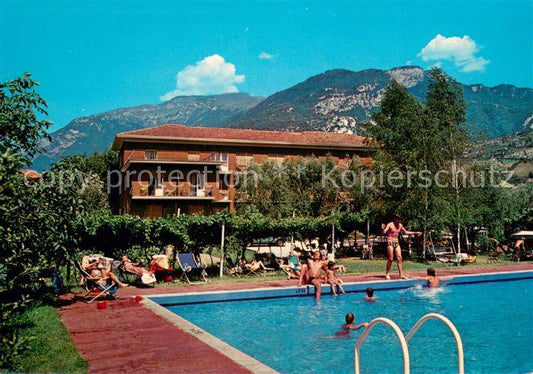 73755311 Torbole Lago di Garda Pensione Villa Franca Schwimmbad