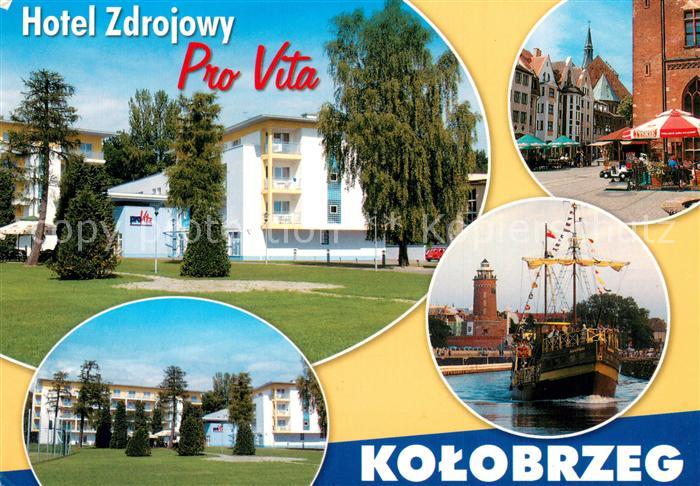 73755445 Kolobrzeg Kolberg Ostseebad Hotel Zdrojowy Pro Vita Marktplatz Segelsch