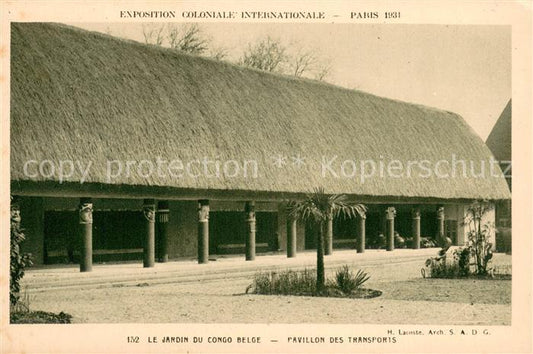 73785651 Exposition Coloniale Internationale Paris 1931 Le Jardin du Congo Belge