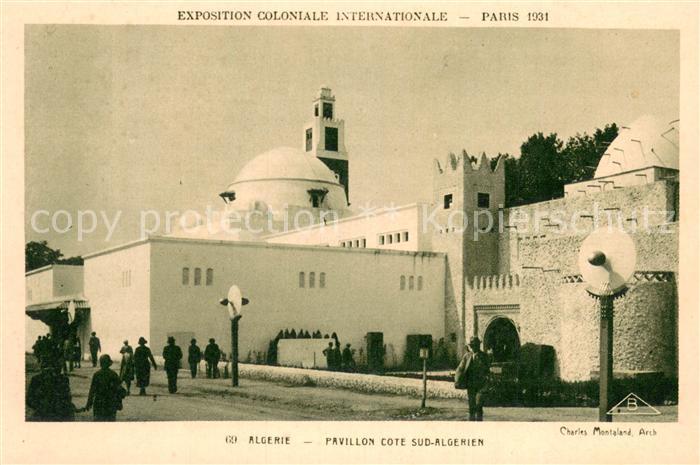 73785663 Exposition Coloniale Internationale Paris 1931 Braun Nr. 69 Algerie