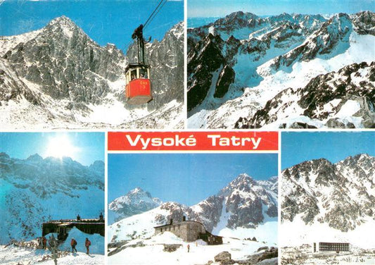 73797027 Seilbahn Cable-Car Telepherique Vysoke Tatry