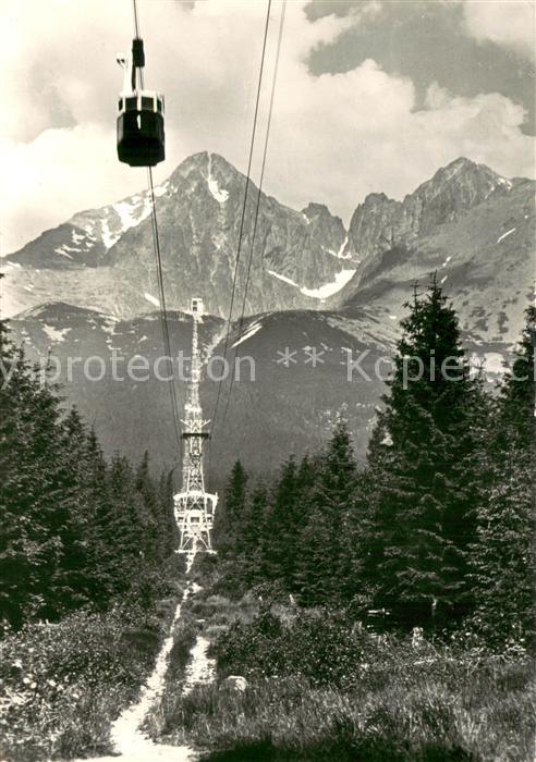 73797030 Seilbahn Cable-Car Telepherique Vysoke Tatry