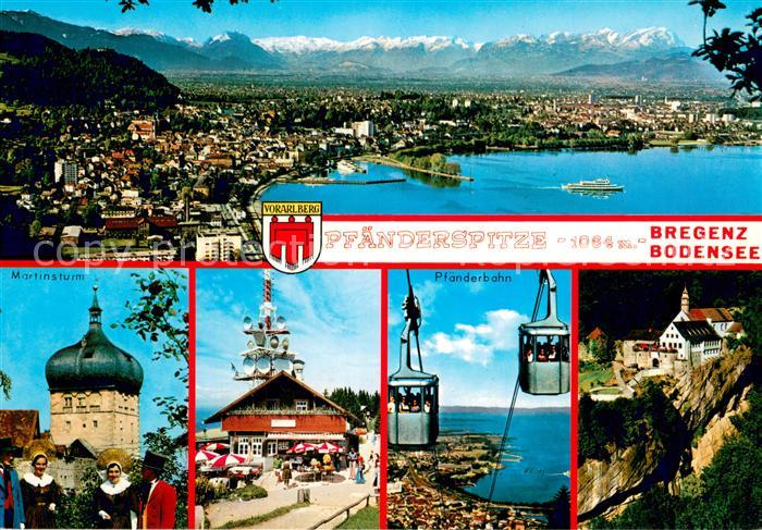 73797076 Seilbahn Cable-Car Telepherique Pfaenderspitze Bregenz Bodensee