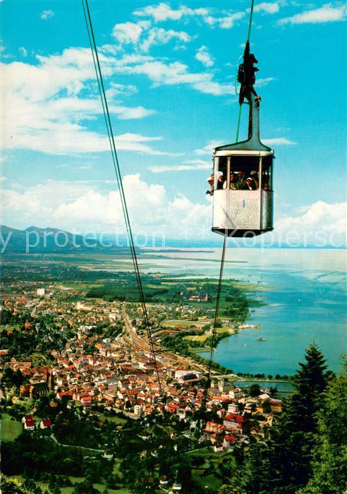 73802729 Seilbahn Cable-Car Telepherique Bregenz am Bodensee