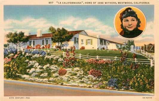 73755773 Westwood Californie La Californiana Homof Jane Withers