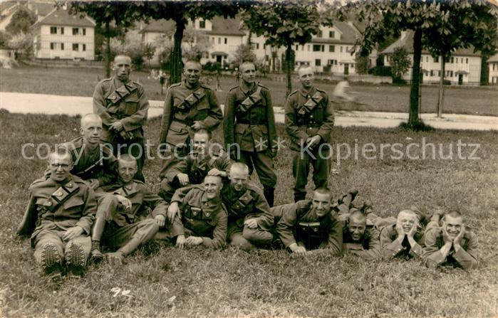 73808004 Militaria Schweiz Soldaten foto