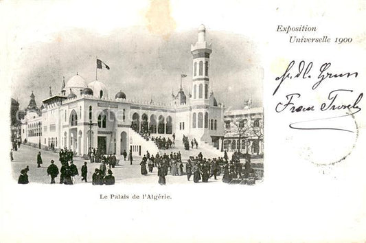 73808824 Exposition Universelle Paris 1900 Le Palais de l´Algerie