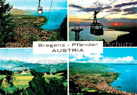 73845916 Seilbahn Cable-Car Telepherique Bregenz Pfaender Austria