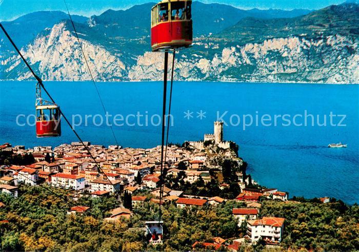 73810669 Seilbahn Cable-Car Telepherique Malcesine Lago di Garda