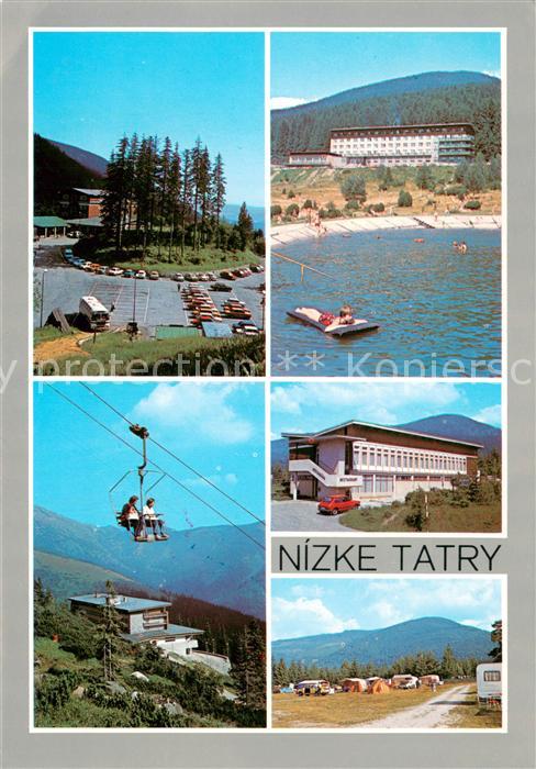 73811960 Sessellift Chairlift Telesiege Nizne Tatry Horsky Hotel Hotel Partizan