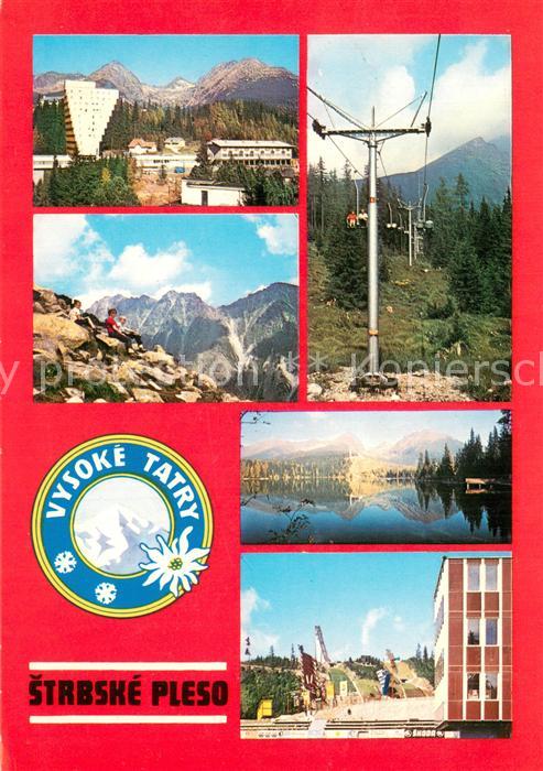 73812698 Sessellift Chairlift Telesiege Vysoke Tatry Strbske Pleso