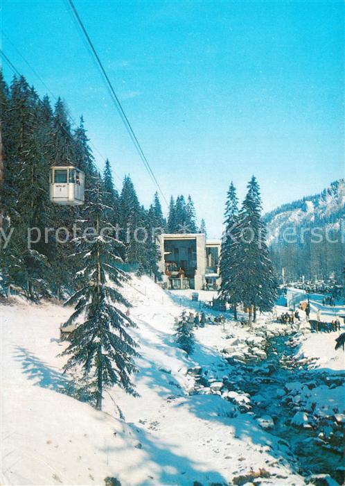 73812703 Seilbahn Cable-Car Telepherique Tatry Zachodnie