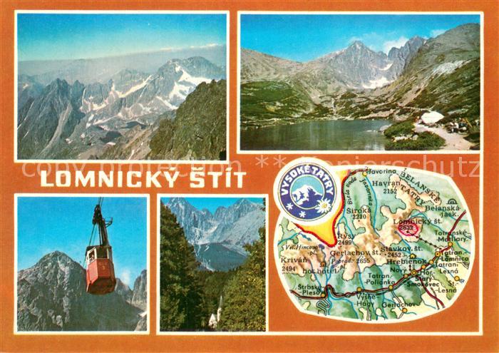 73814620 Seilbahn Cable-Car Telepherique Vysoke Tatry Lomnicky Stit