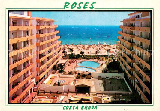 73760073 Rosas Costa Brava Cataluna Holidays Center piscinas y playa