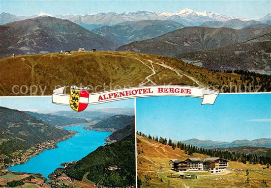 73760920 Bodensdorf Ossiacher See Alpenhotel Berger Fliegeraufnahme Panorama