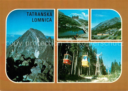 73815090 Seilbahn Cable-Car Telepherique Vysoke Tatry Tatranska Lomnica