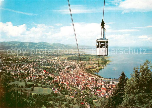 73817335 Seilbahn Cable-Car Telepherique Pfaenderbahn mit Bregenz a. B.