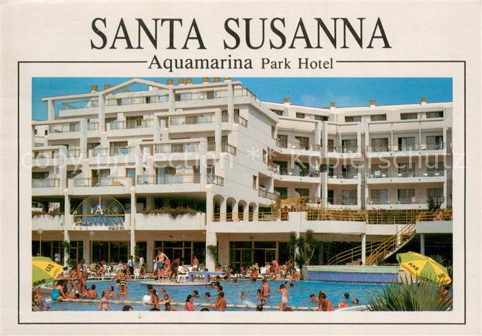 73761296 Santa Susanna Cataluna Aquamarina Park Hotel Swimming Pool