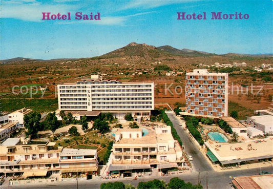 73761240 Cala Millor Mallorca Hotel Said und Hotel Morito Fliegeraufnahme