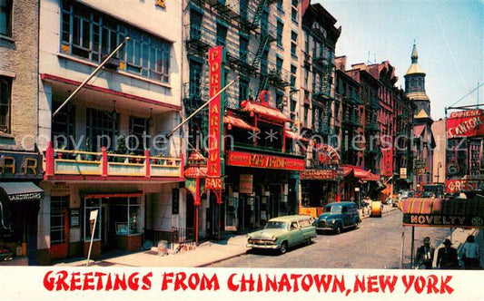 73763076 New York City Mott Street Chinatown