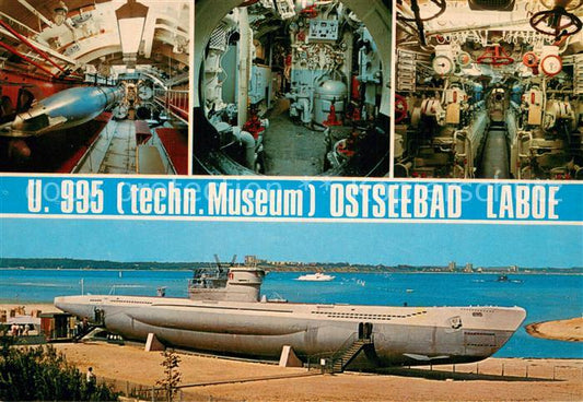 73823184 U-Boot Unterseeboot Submarine Sous-Marin U 995 Ostseebad Laboe TYP VII