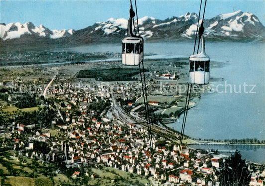 73824750 Seilbahn Cable-Car Telepherique Bregenz am Bodensee Pfaendelbahn Schwei