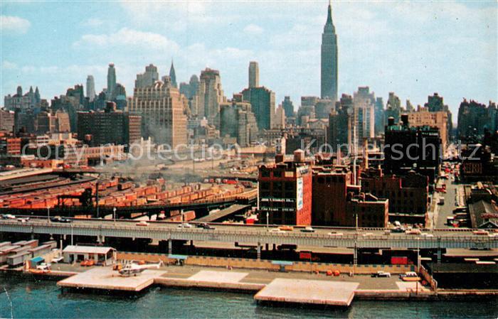 73764007 Manhattan Isle of New York Port Authority West 30th Street Heliport