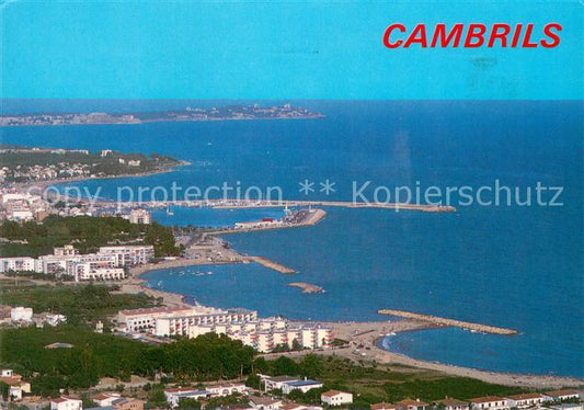 73766306 Cambrils Costa Dorada ES Fliegeraufnahme Panorama Strand