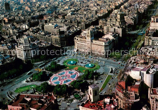 73765845 Barcelona Cataluna Plaza de Cataluna Vista aerea