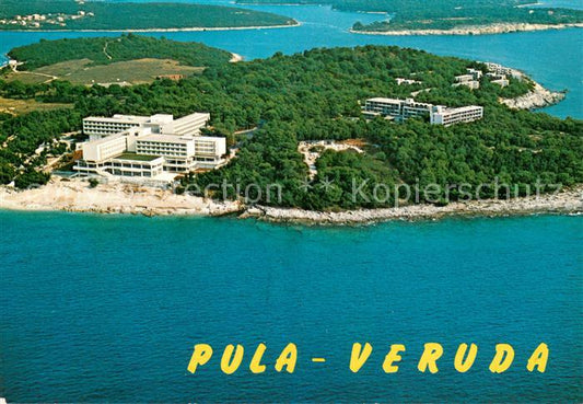 73766420 Pula Pola Croatia Veruda Fliegeraufnahme