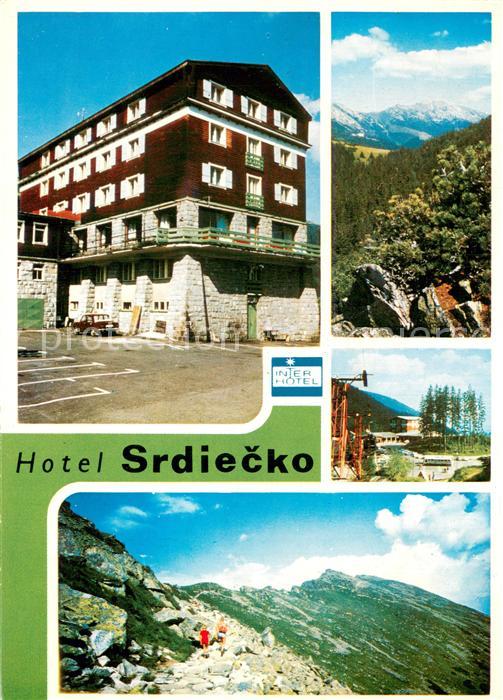 73766893 Nizke Tatry Slovakia Hotel Srdiecko Pohlad na Konsko a Dumbier