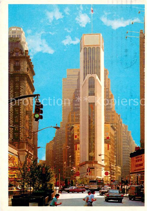 73766359 New York City Times Square showing Broadway the cross roads of the world