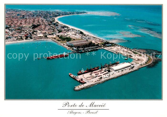 73766663 Maceio Brésil Porto de Maceio photo aérienne