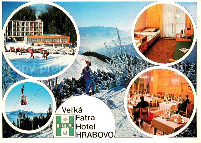 73766702 Velka Fatra Pohlad z Velkej Fatry na Nitzke Tatry Hotel Hrabovo Kabinko