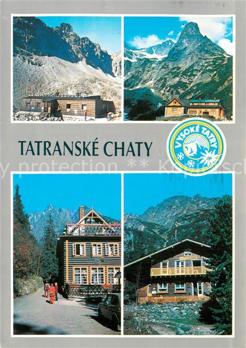 73768825 Vysoke Tatry Tatransky narodny park Zbojnicka chata Berghotel Huette